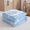 Nordic Throw Blanket For Beds Cotton Gauze Towel Quilt Adult Kawaii Blanket Summer Thickened Sofa Cover Soft Cartoon Bedspread
