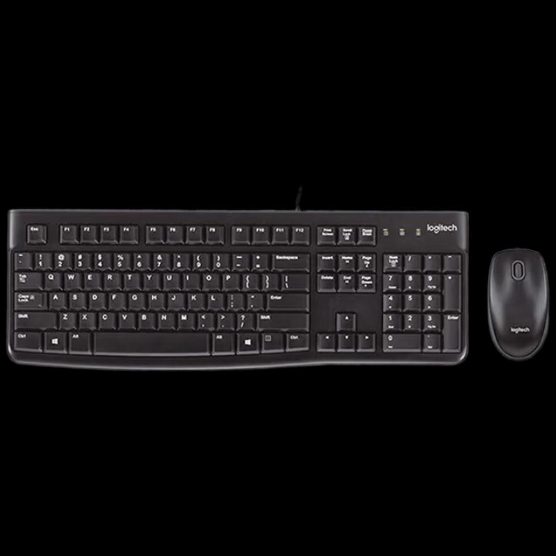Logitech MK120 Wired USB Keyboard and Mouse Combo