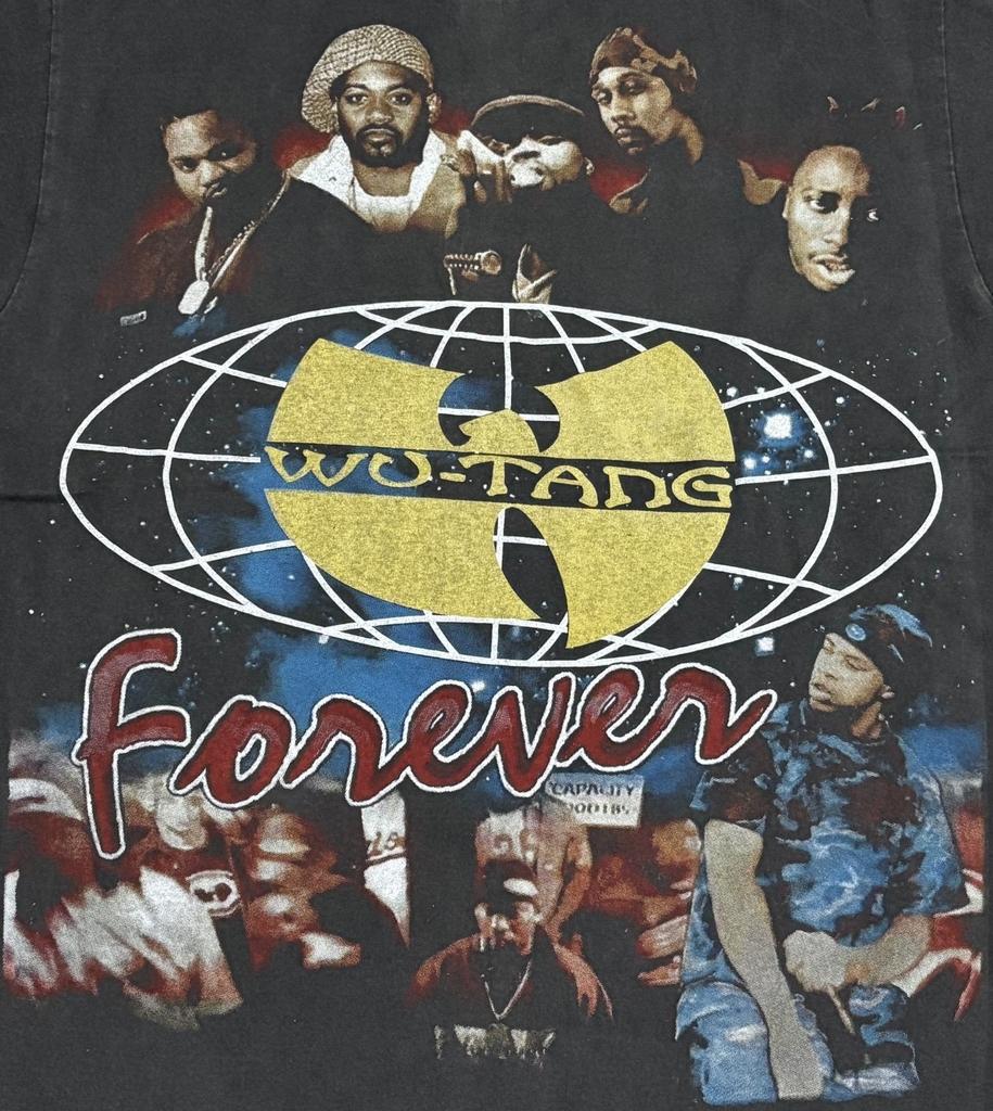 Vintage Wu Tang Clan WU-TANG FOREVER Hip Hop Sz. L Single Stitch T-Shirt REPRINT Unisex T-Shirt