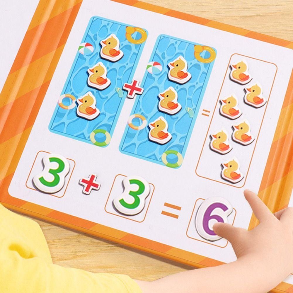 Montessori Magnetic Learning Math Toys Educational Arithmetic From 0 To 20 Toys Early Education