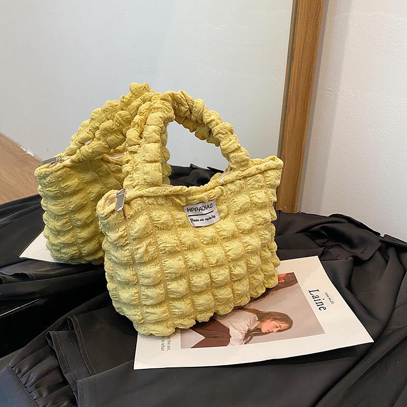 Сумка-дуду «Крем-пафф» Новая женская сумка Модная милая сумочка Маленькая квадратная сумка Маленькая сумка