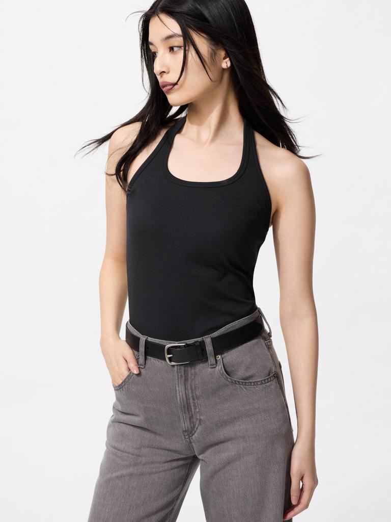 Uniqlo Топ-бюстгальтер с открытой спиной и бретелькой через шею