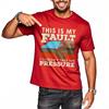Printed Teenagers Teeshirts Crew Neck Tshirt Streetwear This Is My Fault I Couldnt Take The Pressure Classic For Man Tees