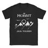 Hobbit L-Lords Of The R-Rings T Shirts Men Women's Cotton Vintage T-Shirt Round Collar Tee Shirt Short Sleeve Tops Gift