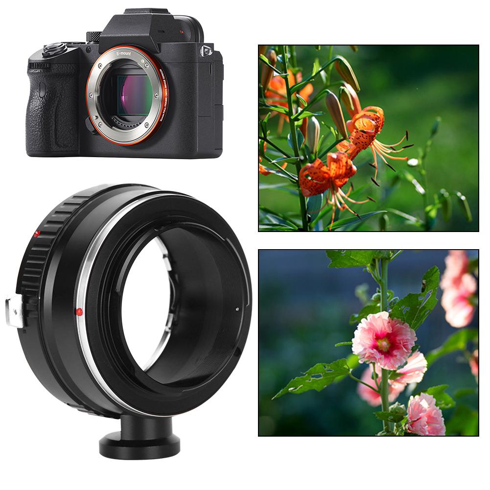 Fikaz NIK‑NEX Lens Mounting Adapter Ring for Nikon F Mount Lenses To for Sony E Mount Camera