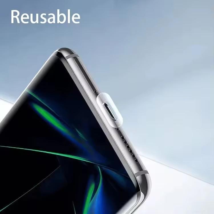 20/10/5PCS Phone Tablet Charging Port Luminous Protective Film For IOS Type-C Micro USB Universal Protector Fluorescent Stickers2