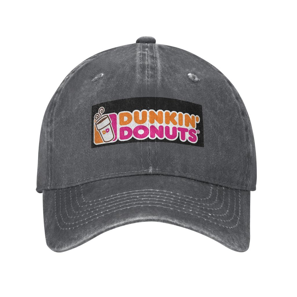 Dunkin Donuts Denim Cap Casual Baseball Caps Adjustable Hat Summer Unisex Baseball Hats