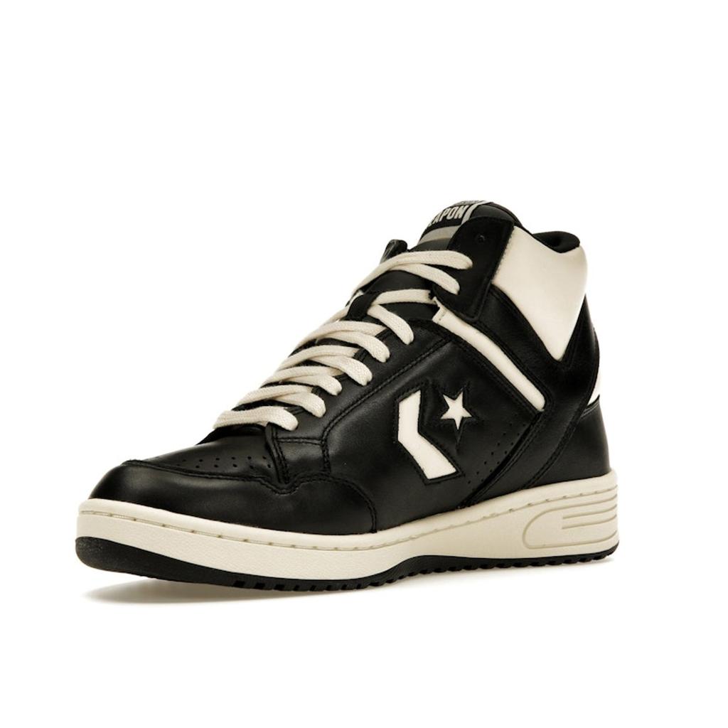 Converse Weapon High Old Money Pack - черные кроссовки цвета натуральной слоновой кости унисекс A04400C