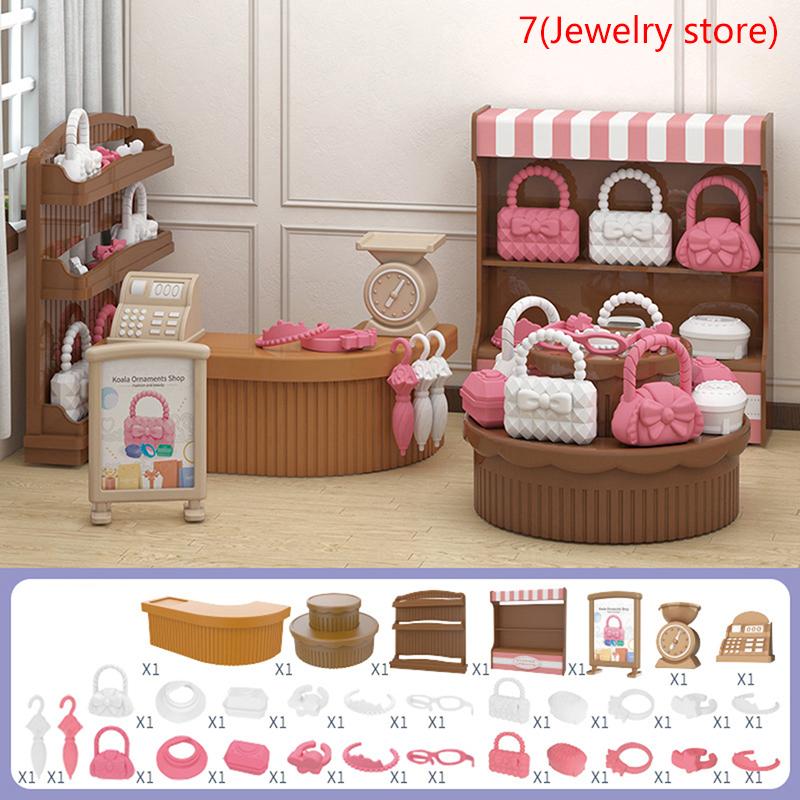 1 Набор Мебель для кукольного домика Миниатюрная игрушка для кукол Дети Дети Дом Игровая игрушка Мини-мебель Кукольные игрушки Мальчики Девочки Подарки