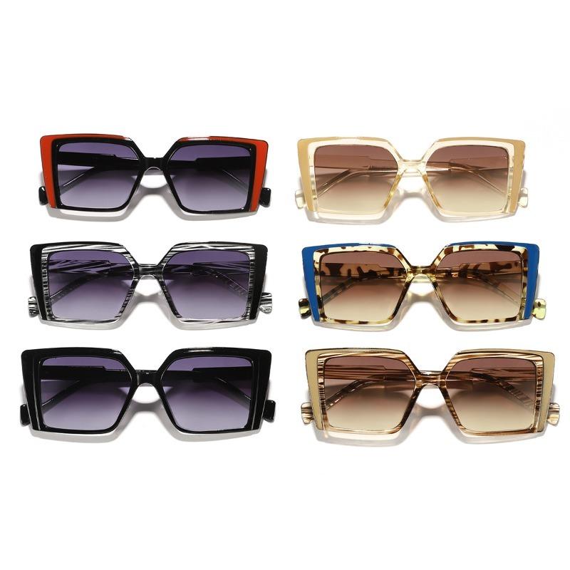 Non-polarized Women Retro Rectangle Sunglasses for Women Men Cat Eye Luxury Ins Brand Design Sun Glasses Shades Lady