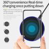 NEW 50W Qi Wireless Charger Fast Charging Pad for All Qi Standard iPhone Samsung Huawei Xiaomi Android Mobile Phone