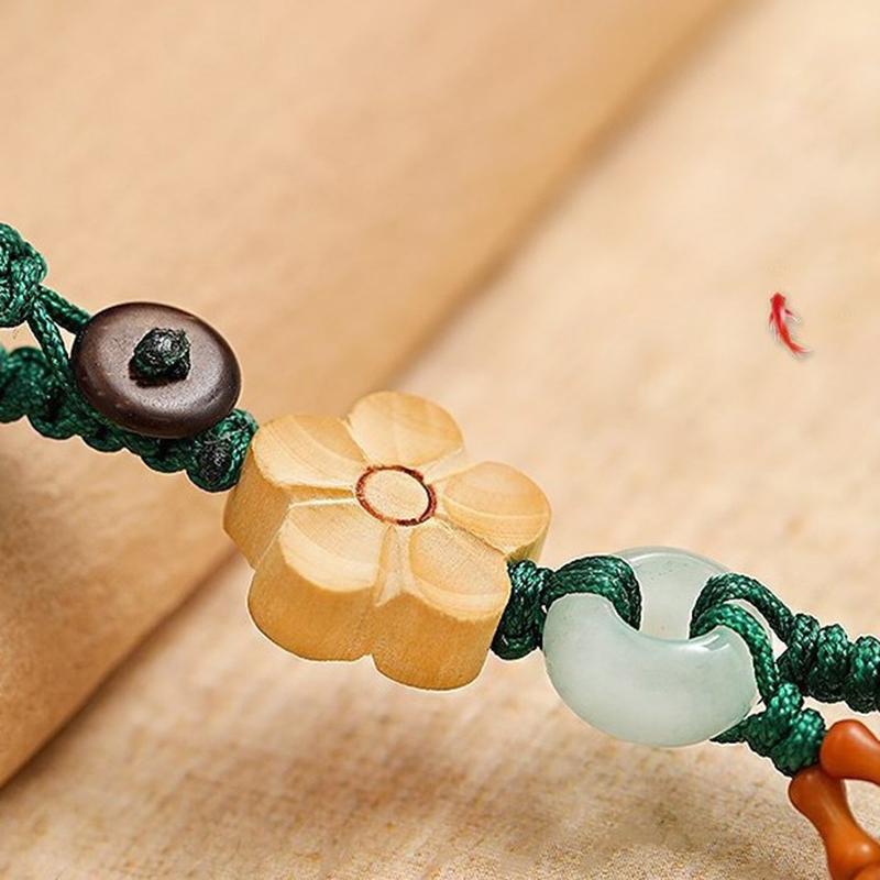 Креативный брелок для телефона Lucky Bodhi Flower в китайском стиле, брелок для ключей от машины Bodhi, изысканное украшение для телефона