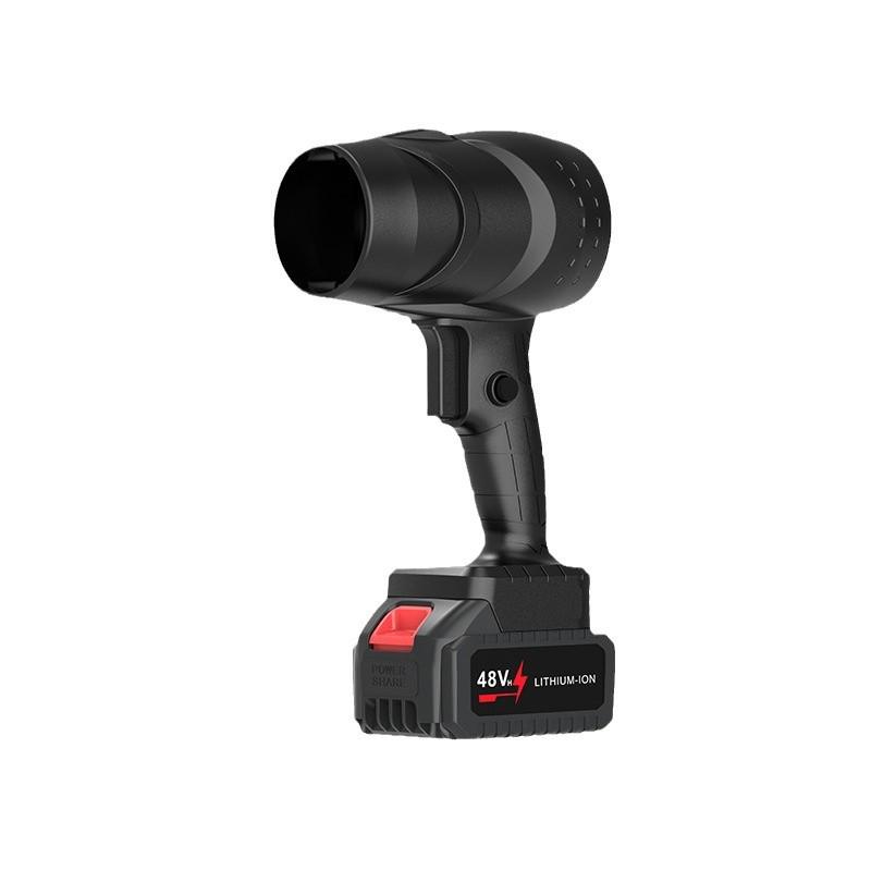 Высокомощный литиевый аккумуляторный бесщеточный турбо фен и воздуходувка для улицы