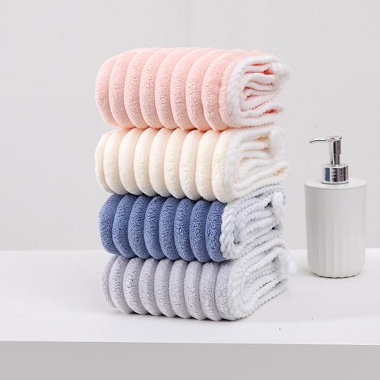 3Pcs/Set Absorbent Bath Towel Large Coral Velvet Bath Wrap Towel Hair Hat Set Lint-Free Shower Drying Wrap for Bathroom Gym Beach Travel