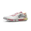 Li Ning Амортизирующие Нескользящие Износостойкие Низкие Бадминтонные Кроссовки Унисекс Серый Красный AYTV003-3