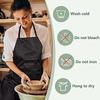 Регулируемый длинный фартук с высоким разрезом для парикмахерского дела и садоводства
