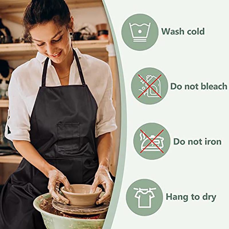 Регулируемый длинный фартук с высоким разрезом для парикмахерского дела и садоводства