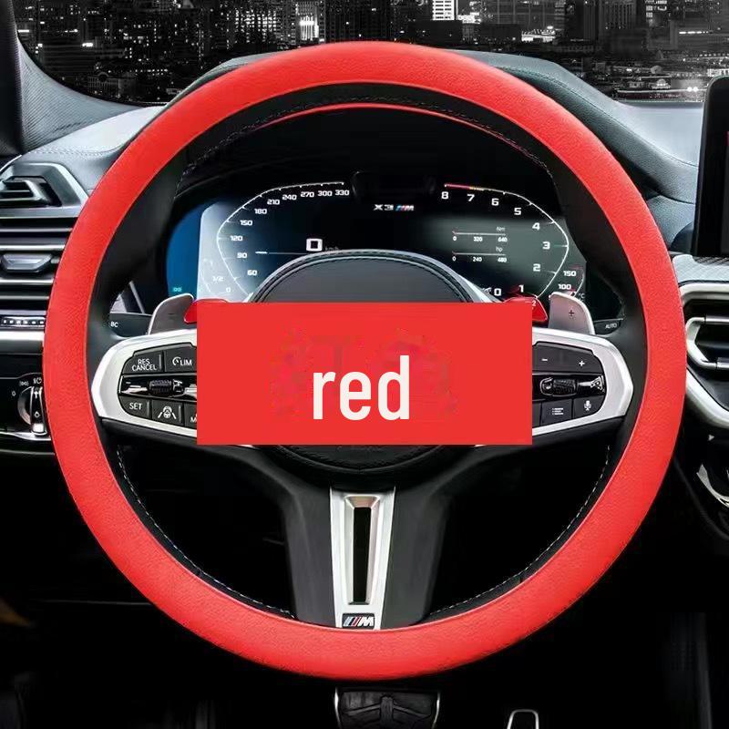 Силиконовый чехол на руль для мужчин и женщин — летняя мода, впитывающий пот, нескользящий, универсальный, подходит для любого сезона, тонкий и мягкий.