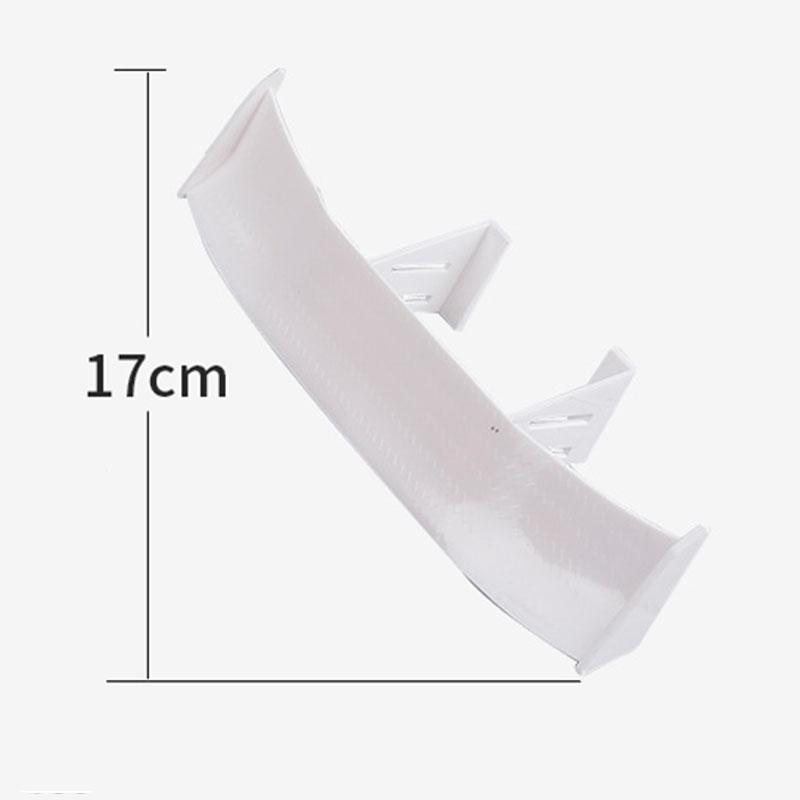 Car Universal Mini Spoiler Tail Wing Carbon Fiber Look Mini Modified Tail Wings Model Auto Styling Decoration Car