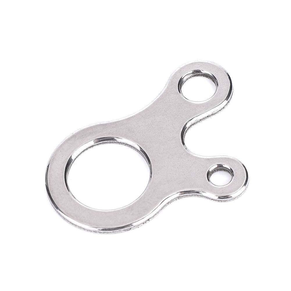 10 шт. 3 отверстия для наружного использования, многоцелевая пряжка из нержавеющей стали для быстрого завязывания узлов