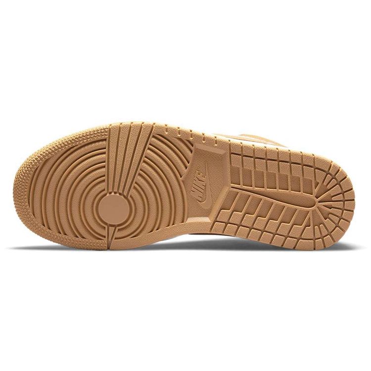 Кроссовки Air Jordan 1 Low SE Twine Женские Бежевый Оранжево-Кварцевый Парус DH7820-700