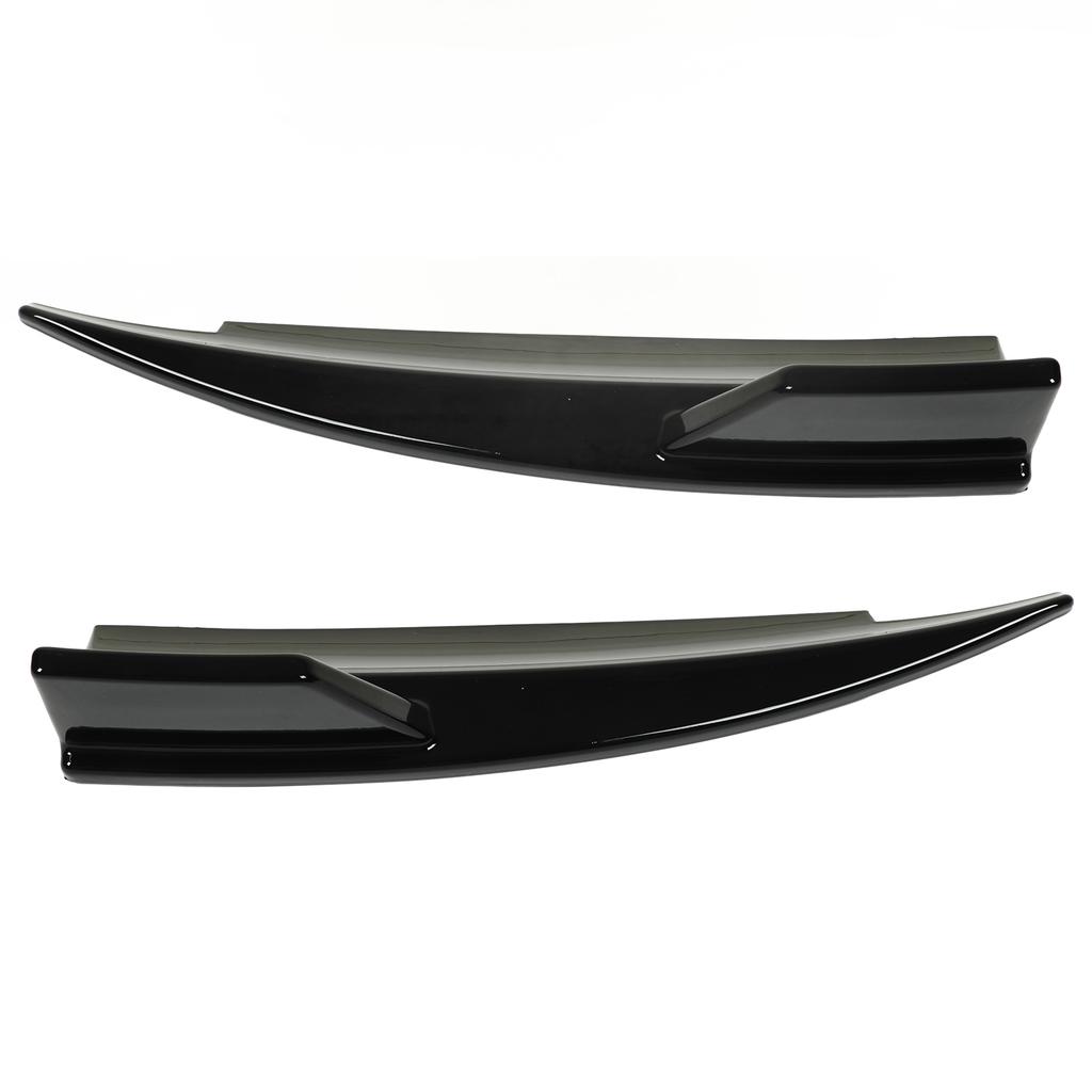 2 шт. Сплиттеры боковые заднего бампера левый и правый глянцево-черные замена для Benz CLA-Class C117 CLA45 AMG Line 2013-2019