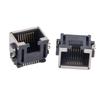 Pack Of 10Pcs RJ45 Ethernet Female Jacks Socket Metal Shielding SMTs Mount For Networking Devices PCB Replacement H=8.6