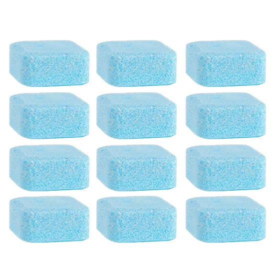 Yousheng 12Pcs Toilet Cleaning Effervescent Tablets Fast Acting Quick Dissolving Long-lasting Urine Stain Remover Toilet Tank Cleaning Tablets