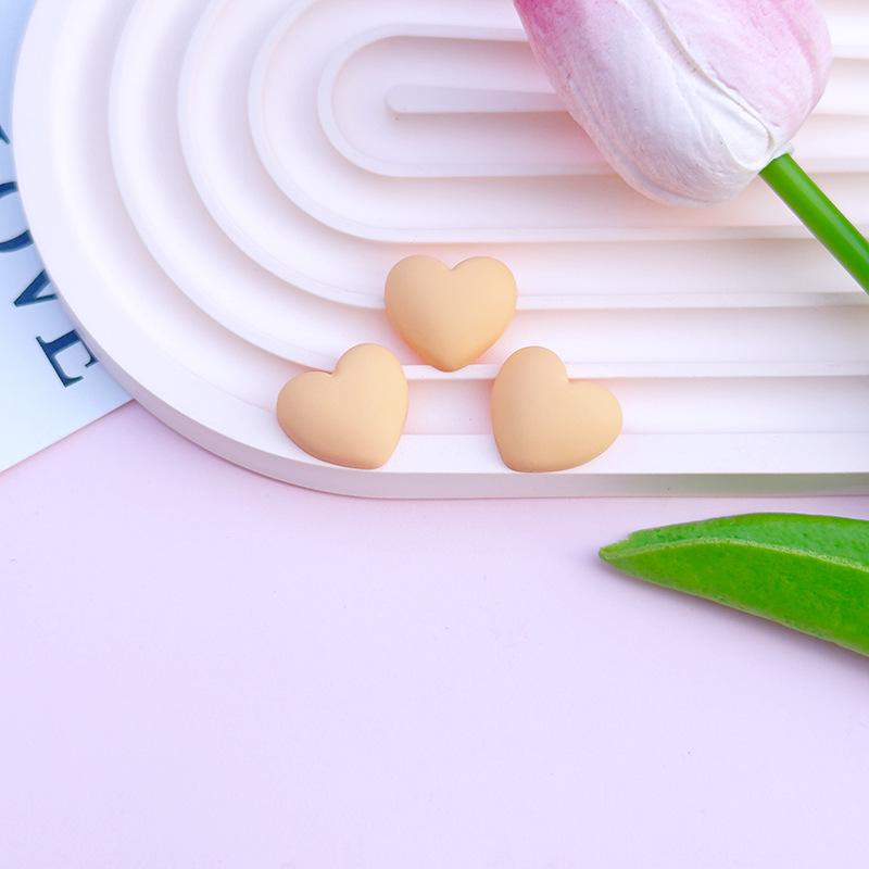 Аксессуары из смолы в форме сердца персика: Чехол для телефона своими руками, нашивка на стакан для воды, автомобильное хранилище, головной убор для обуви и одежды