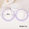 Purple Women Dangle Earrings Small Round Unusual Earrings Flower Butterfly Hanging earrings pendientes