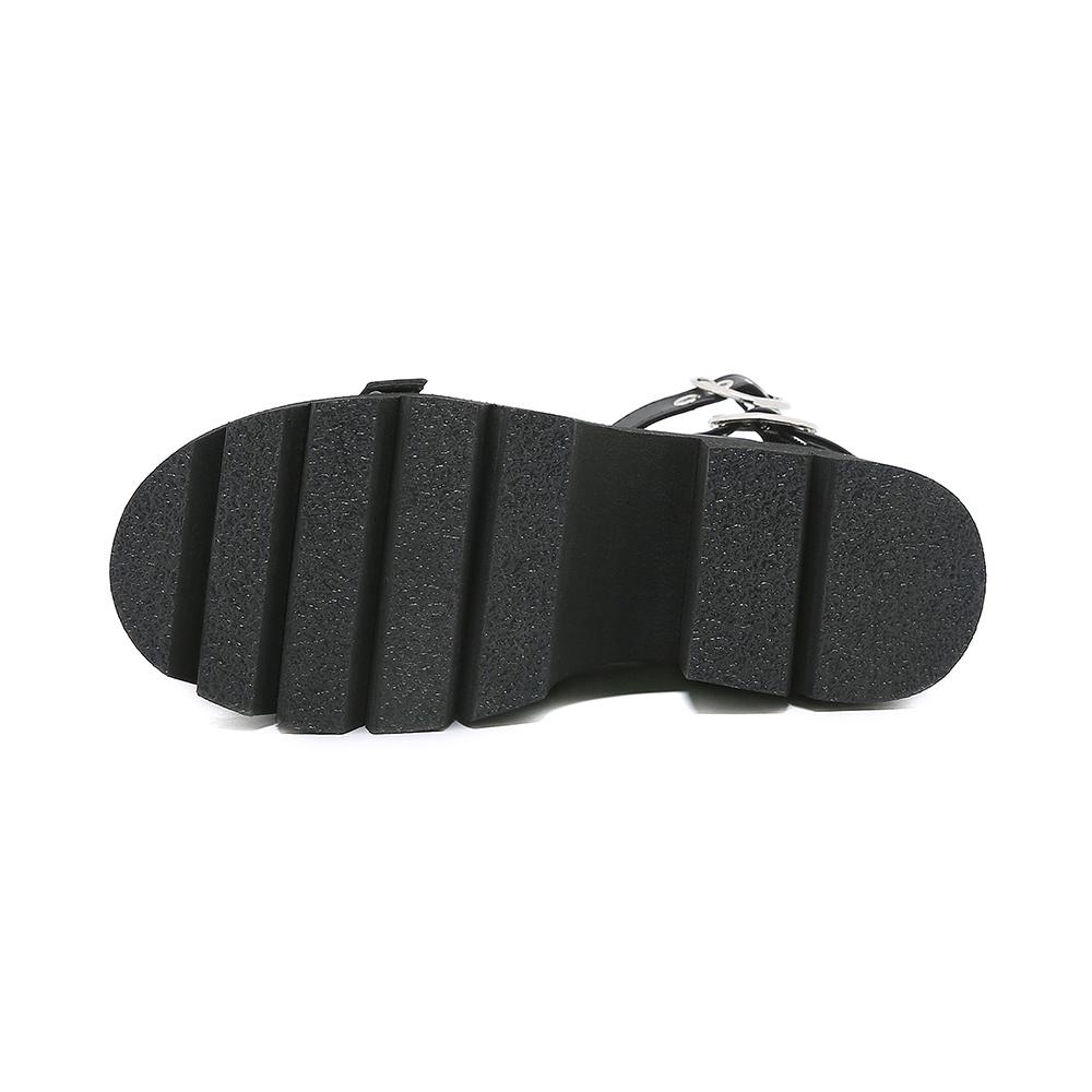 Gdgydh Женские туфли Мэри Джейн на платформе на массивном каблуке с весенней крестообразной повязкой Kawaii Cospaly с пряжкой в форме сердца