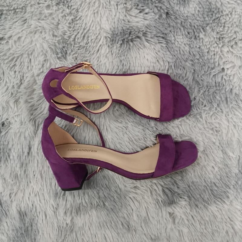 LOSLANDIFEN Женские сандалии с открытым носком на толстом среднем высоком каблуке, повседневные женские сандалии, черные, телесные, универсальные женские туфли