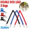 Pet Supplies V Shape Two Ways Pet Lead Walking Leash Two Dogs Leash Double Lead