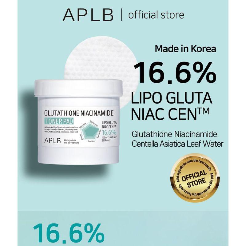 APLB Тонер-пэды с глутатионом и ниацинамидом