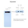 8-слотовый DIY корпус для Power Bank с аккумуляторами 18650, цифровой дисплей, 5V 21A, Быстрое зарядное устройство, коробка для путешествий, деловых поездок