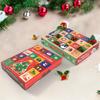 5PCS Candy Bag Cute Packing Box Surprise Christmas Countdown Packaging Boxes DIY Blind Box Packaging Advent Calendar Christmas