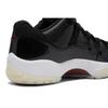 Air Jordan 11 Retro Low '72-10' (Unisex) Black / Gym Red / White / Sail Vintage Basketball Shoes AV2187 001