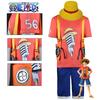 Костюм Косплей Луффи из Фильма Красный One Piece для Детей и Взрослых
