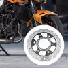 Rear Brake Disc Rotor Metal Replacement Motorcycle Brake Kit Easy Install for Kawasaki Ninja 400 Z 400 ABS 2017 2020
