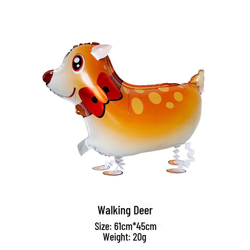 "Internet Celebrity Walking Balloons - Pig, Sheep, and Duck Designs for Night Markets"