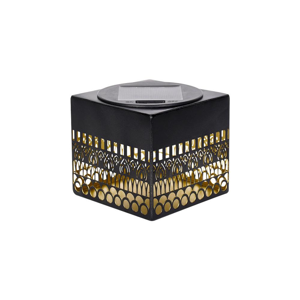 Уличный солнечный влагозащищенный кованый проекционный светильник: Садовый настенный и заборный атмосферный светильник