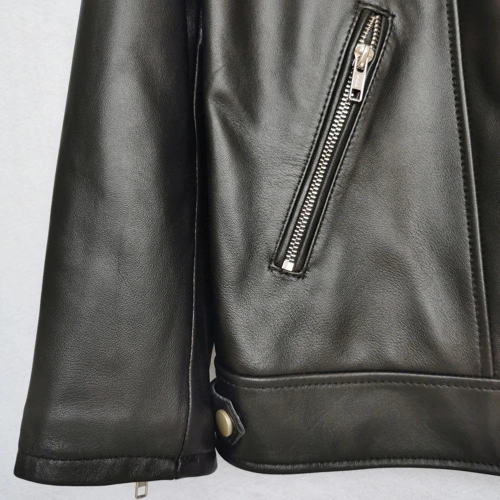 Maplesteed OVERSIZE женская кожаная куртка свободная 100% мягкая овчина женское пальто из натуральной кожи весна осень плюс размер M486