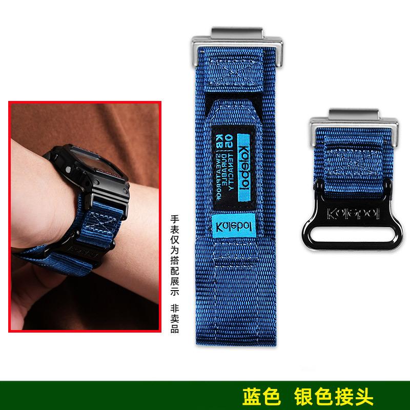 DW5600 GW-M5610 DW-6900 GW-B5600 Нейлоновый холщовый ремешок для Casio GA2100 GM2100 Модифицированный ремешок для часов мужской Наручный ремешок для активного отдыха и спорта