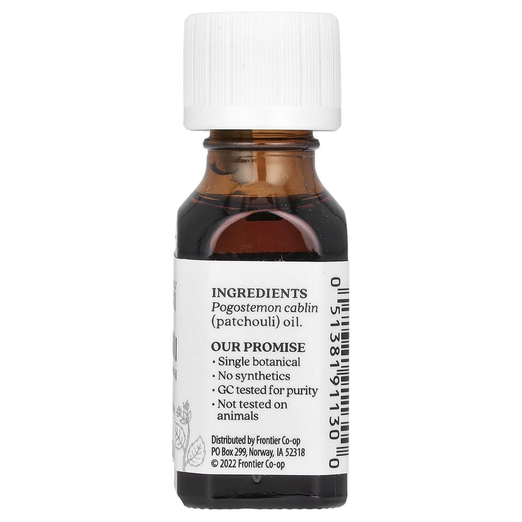 Aura Cacia Pure Essential Oil, Patchouli, 5 Fl Oz (15 Ml)
