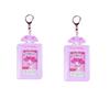 1+1 Pooka Holder Poca Photo Card Holder Case Key Ring Key Holder Bag Key Ring Healflow