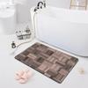 Впитывающий нескользящий коврик для ванной комнаты, коврик для двери, душевая комната, ванна, ковер, туалет, туалет, пол, кухонный ковер