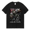 Anime The Born To Shit Forced To Wipe Unisex Women Cotton T-Shirt Printed T Shirt Short Sleeve Tshirt Streetwear Trend Tee Tops