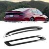 For  -24 Honda Accord Carbon ABS Rear Bumper Fog Light Lamp Cover Frame Trim