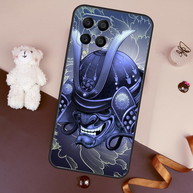 Japanese Samurai Case For Samsung Galaxy M36 M55 M35 M15 M56 M16 M54 M14 M34 M31 M11 M13 M53 M12 M32 M52 M06