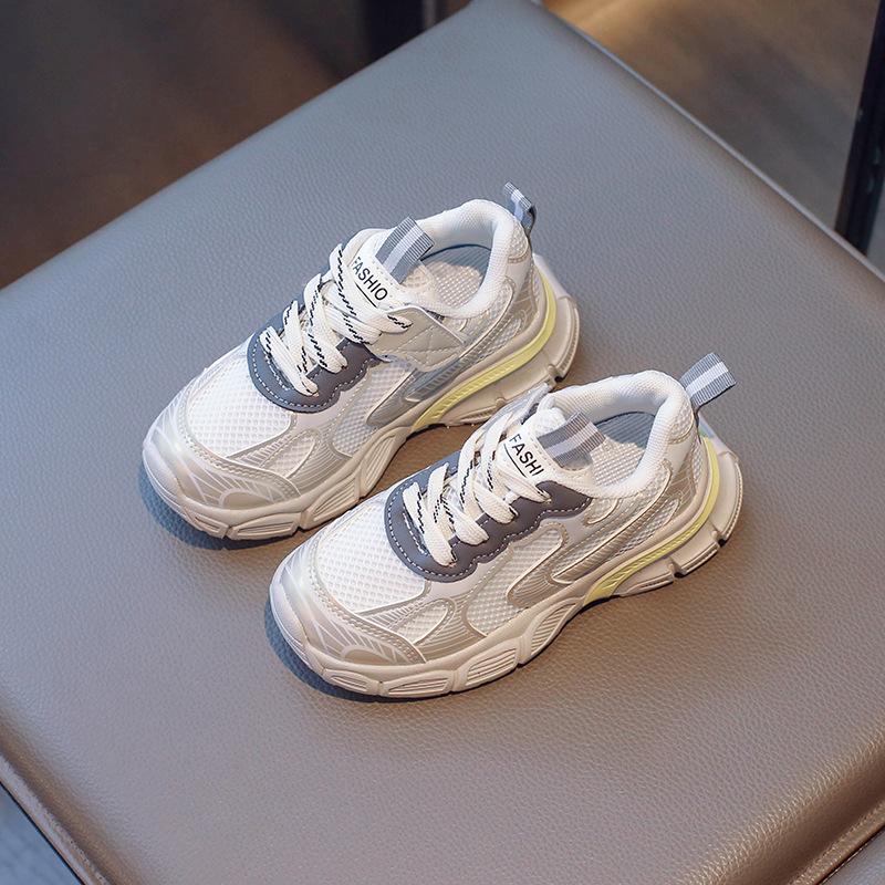 Новые детские теннисные туфли модные детские спортивные кроссовки для мальчиков на липучках беговые дышащие сетчатые повседневные детские кроссовки для девочек